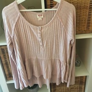 Blush light sweater
